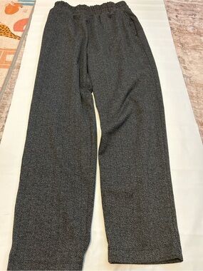 a new day Gray Herringbone Straight Leg Pants